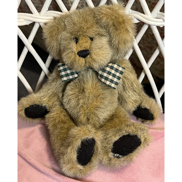 Ganz Plush Bear Cottage Collectibles Plus Dennis 1999 Sue Coe Reg #20E4711 RARE - Picture 1 of 8